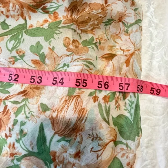 Urban Modesty Maxi dress large floral prairie modest long sleeve boho - Picture 12 of 13